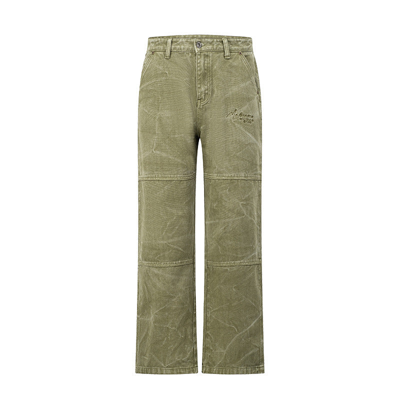 Autumn And Winter New American Retro Logging Casual Trousers