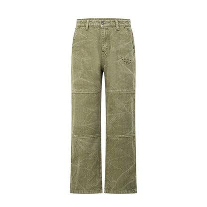 Autumn And Winter New American Retro Logging Casual Trousers