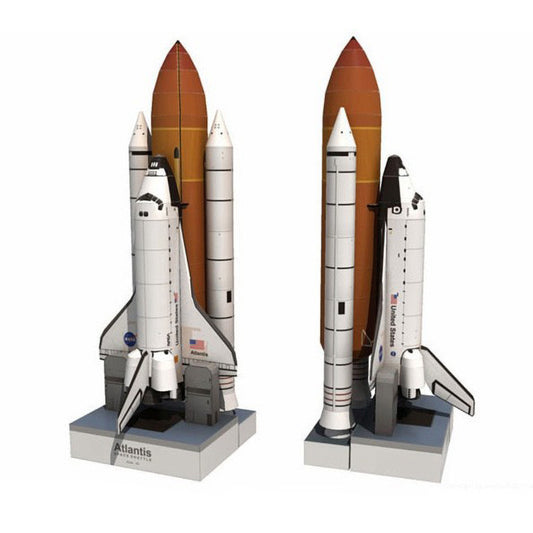 🚀 DIY Space Shuttle Atlantis Model Kit in 1:150 Scale 🛠️ with Bonus Stickers – Realistic & Detailed Design 🌌, Functional Features – Premium STEM Toy for Kids & Adults 🌟 Perfect for Space Enthusiasts