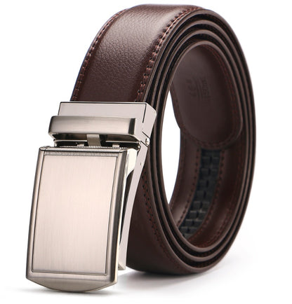 Adjustable Holeless Leather Belts