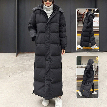 ❄️ Women’s Long Hooded Winter Coat – Thickened Warm Parka Jacket with Fleece Lining, Windproof and Water-Resistant, Elegant Cold Weather Clothing ❄️