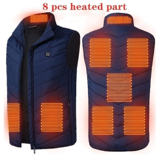 🔥 Heated Vest with USB Charging – Washable Electric Winter Clothes for Men & Women – Adjustable Temperature Control for Ultimate Warmth in Cold Weather – Comfortable & Lightweight