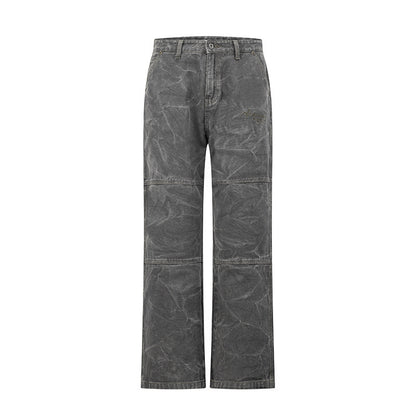 Autumn And Winter New American Retro Logging Casual Trousers