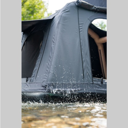 Foldable 2-3 People Amphibious Inflatable Car Roof Top Tent For Camping Outdoor Glamping Camping Tent For SUV,Truck And Universal Auto Self-Driving Touring