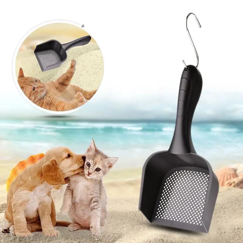 🐾 Cat Litter Scoop – Portable Durable Plastic Sand Shovel 🪣 for Practical Cleaning 🧹 – Lightweight, Easy to Use, and Perfect for Pet Litter Cleanup 🐱