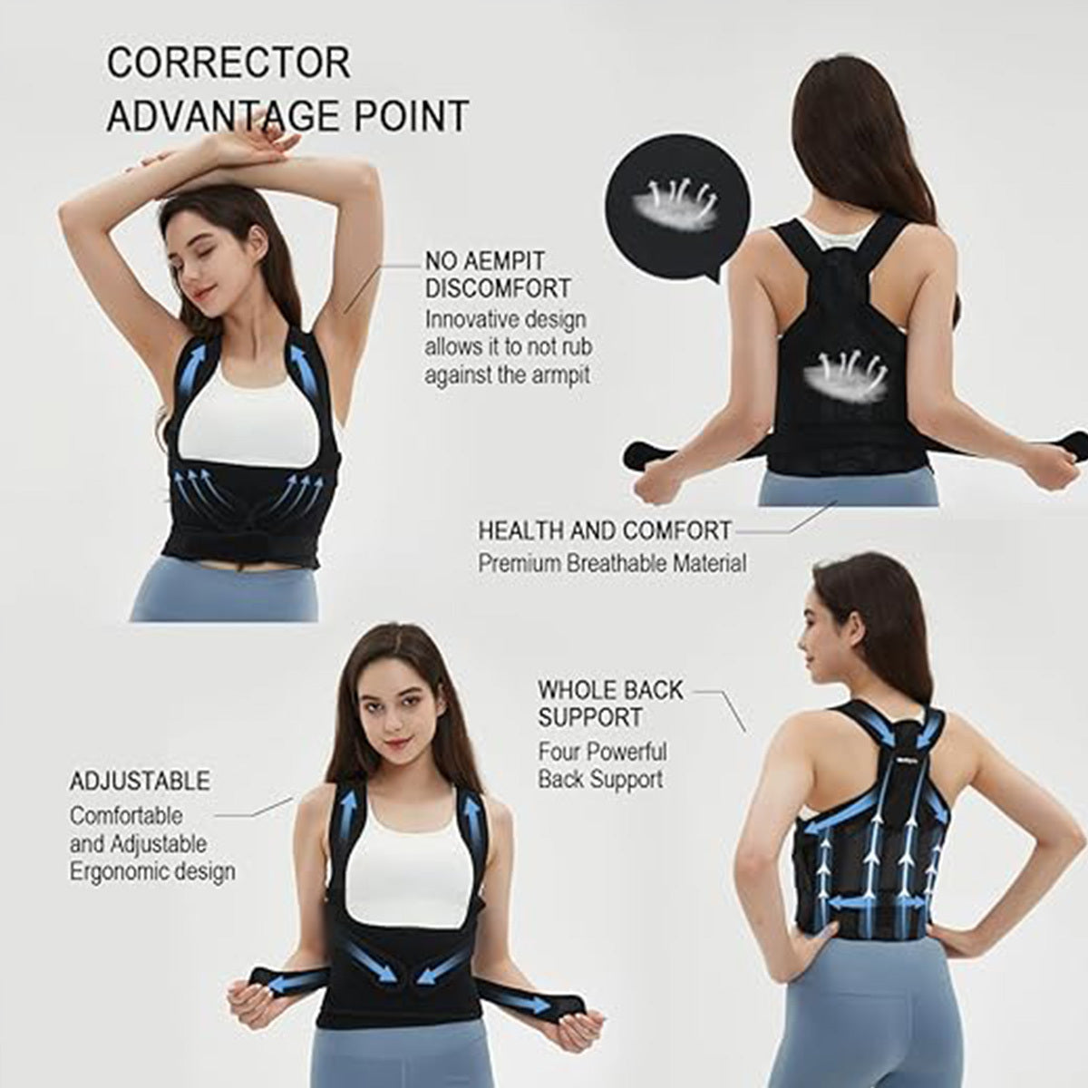 Waist Trainer Vest,Corset Trimmer Belt Slimming Body Shaper Tummy