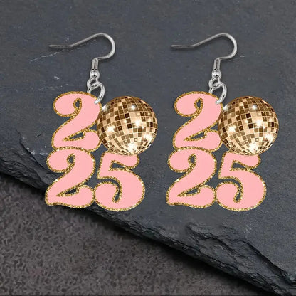 Retro Fashion 2025 Digital Earrings – LED Light-Up Jewelry for Trendy Look and Nighttime Glam ✨