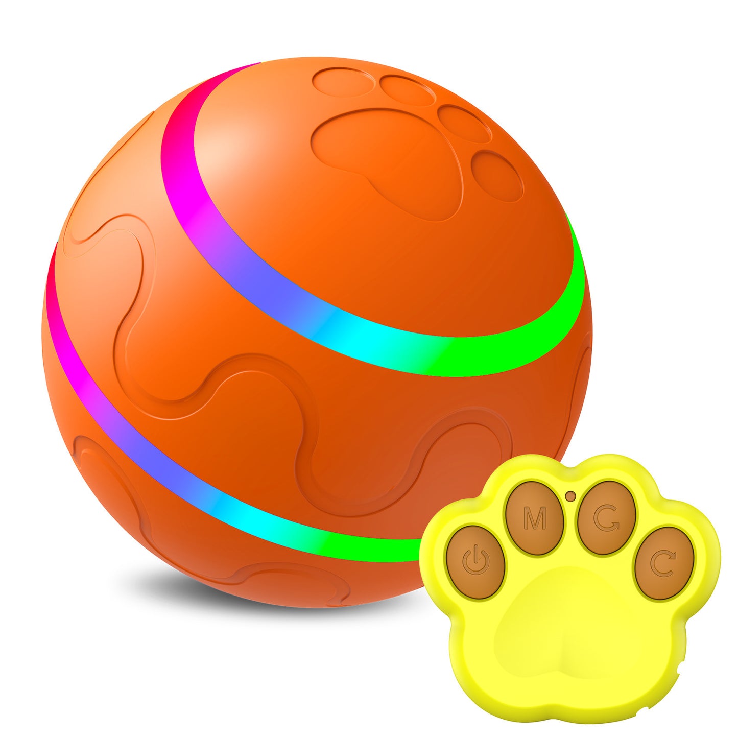 🎾 Interactive Intelligent Cat Ball Toy – USB Rechargeable Self-Rotating Ball with Automatic Movement – Ideal for Cat Entertainment and Exercise 🎾