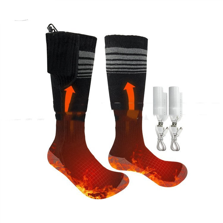 Outdoor Skiing 2200 MA Electric Socks